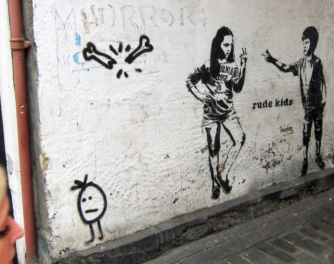 Näyttää, muttei taida olla. To Banksy or not to? I think not.