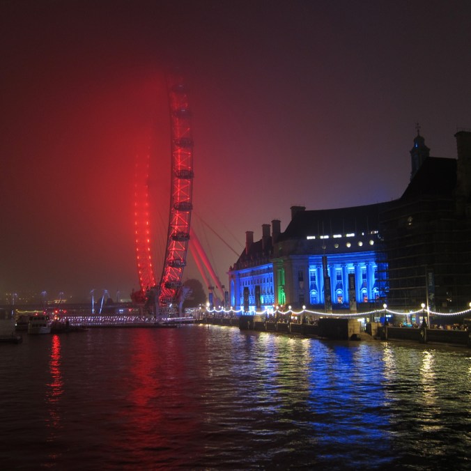 London Eye.